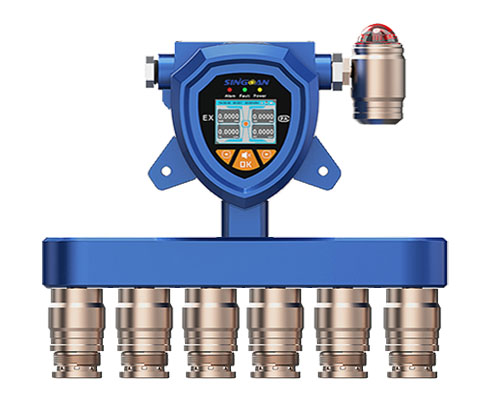 牢靠式六合一气体检测仪